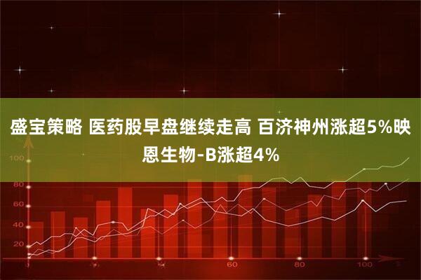 盛宝策略 医药股早盘继续走高 百济神州涨超5%映恩生物-B涨超4%